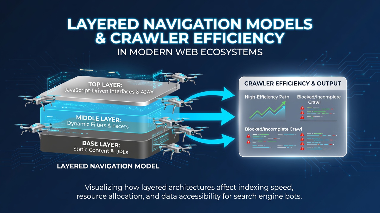 Layered Navigation Models and Their Impact on Crawler Efficiency in Modern Web Ecosystems